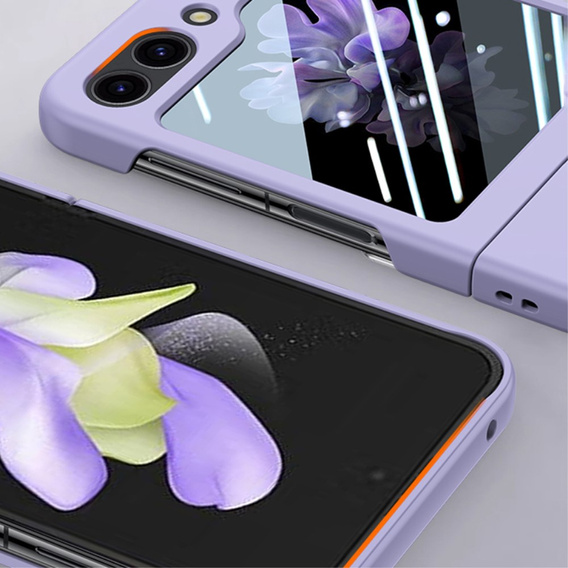 Чехол для Samsung Galaxy Z Flip7 FE / Z Flip6, PC Case, фиолетовый