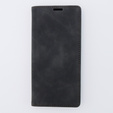 Чохол для Xiaomi Redmi Note 12 4G, ERBORD Vintage, гаманець з клапаном, чорний