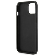 Чехол Karl Lagerfeld до iPhone 14 Plus, Saffiano Choupette Head Patch, серебряный