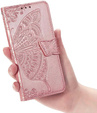 Чохол-книжка для Vivo Y19s, Butterfly, рожевий rose gold
