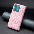 Чохол-книжка для Motorola Edge 40 Neo, Wallet, BINFEN COLOR, рожевий