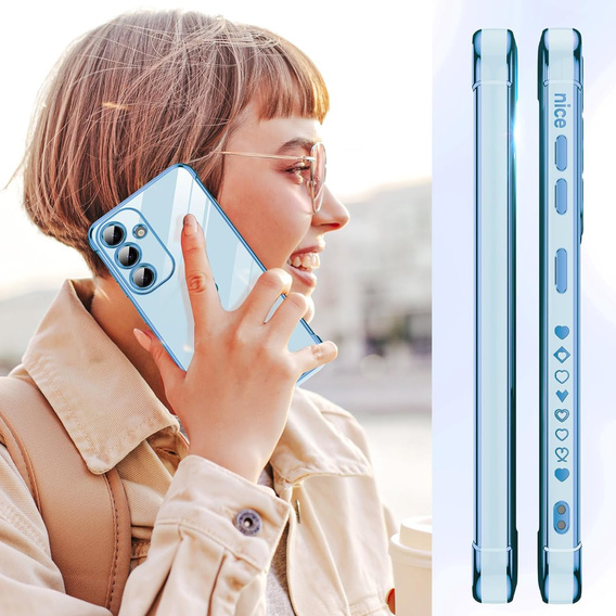 Чoхол до Samsung Galaxy S25 FE, Electro heart, м'яти