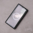 Магнітний чохол Dual Glass MagSafe для Samsung Galaxy S22 Ultra, зелений