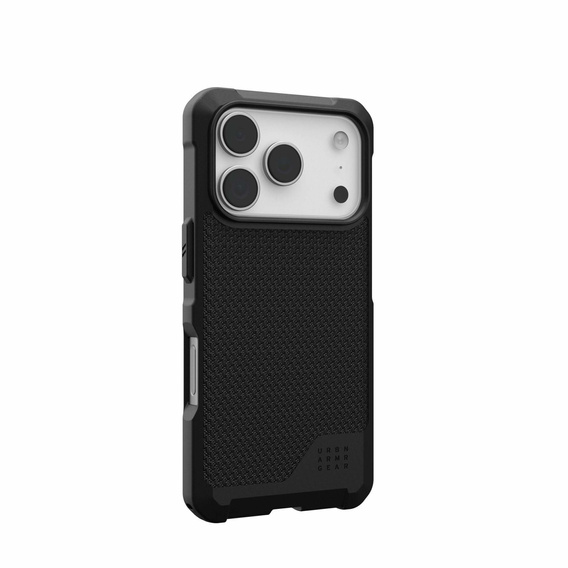 Чохол Urban Armor Gear для iPhone 17 Pro Max, Metropolis LT MagSafe Kevlar, кевларовий, чорний