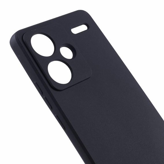 Чехол до Xiaomi Redmi Note 13 Pro+, Silicone Lite, чёрный