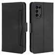 Футляр з клапаном для Oppo Reno 5 5G, Card Slot, чорний