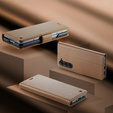CASE фліп-чохол для Samsung Galaxy Z Fold6 5G, Litchi Wallet, коричневий