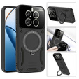 Бронированный чехол для Realme 12 Pro 5G / 12 Pro+ 5G, Magnetic Ring, чёрный