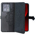 Откидной чехол для Xiaomi 13T / 13T Pro, Mandala, чёрный