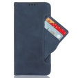 Футляр з клапаном для T Phone 2 Pro 5G, Card Slot, темно-синій