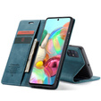Чехол CASEME для Samsung Galaxy A71, Leather Wallet Case, зелёный