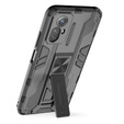 Чехол до Xiaomi Redmi Note 12S 4G, Military kickstand, чёрный