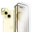2х гартоване скло ERBORD для камери, щоб iPhone 15 Plus 