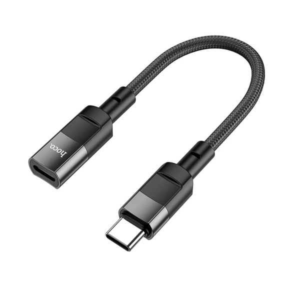 Адептер HOCO - USB-C TYPE-C на Lightning, Black
