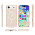 Чохол для iPhone Air, для MagSafe, глітер, напівпрозоре золото