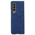 Чeхол ERBORD  Leather Case для  Samsung Galaxy Z Fold 4 5G, Blue