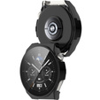 Силиконовый футляр со встроенным защитным стеклом до Huawei Watch GT 3 Pro 46mm, Black