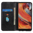 Чехол до Google Pixel 8, Wallet Litchi Leather, чёрный