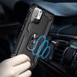 Броньований Чoхол до Xiaomi Redmi Note 10 5G, Nox Case Ring, чорний