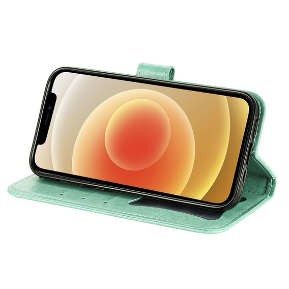 Откидной чехол для Oppo Reno5 Z / A94 / A95 5G, Mandala, зелёный