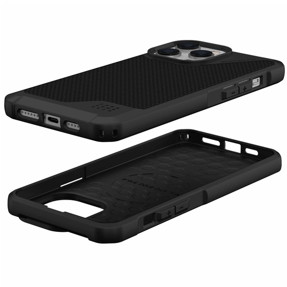 Чoхол Urban Armor Gear до iPhone 14 Pro Max, Metropolis LT MagSafe Fibr Armr, чорний