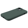 Чехол до iPhone 15, Silicone Lite, тёмно-зелёный