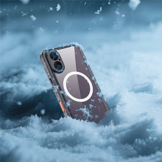 Чохол для iPhone 17, водонепроникний IP68, SHELLBOX MagSafe, чорний