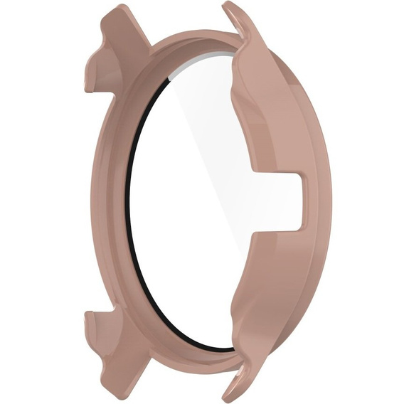 2в1 чохол та захисне скло для годинника Garmin Venu 2 Plus, Pink