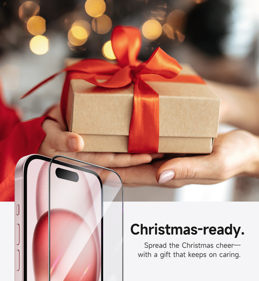 2x Захисне скло SURITCH для iPhone 16 / 15