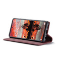 Чехол CASEME для Samsung Galaxy A33 5G, Leather Wallet Case, красный