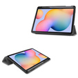 Чехол для Samsung Galaxy Tab S6 Lite, Tri-fold, серый