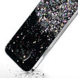 Чехол до Xiaomi POCO X3 / X3 NFC, Glittery, чёрный
