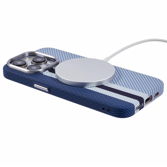 Чохол для iPhone 13 Pro, Carbon Fiber MagSafe, м'яти