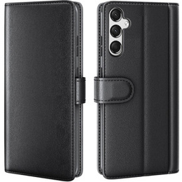 Чохол-фліп для Samsung Galaxy A25 5G, Split Leather, чорний