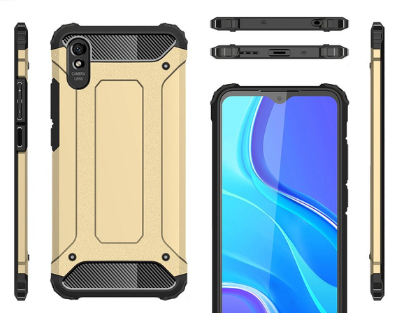 Чехол TECH ARMOR до Xiaomi Redmi 9A, Gold