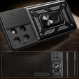 Чохол NOX Camera Slide Motorola Moto G15 / Motorola Moto G15 Power, CamShield Slide, чорний