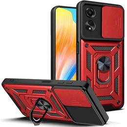 Чохол NOX Camera Slide Oppo A38 4G / Oppo A18 4G, CamShield Slide, червоний