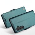 CASE фліп-чохол для Samsung Galaxy A54 5G, Litchi Wallet, зелений