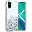 Чoхол до Samsung Galaxy A41, Glittery, прозорий
