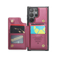 CASEME флип-кейс для Samsung Galaxy S25 Ultra, Litchi Wallet, красный