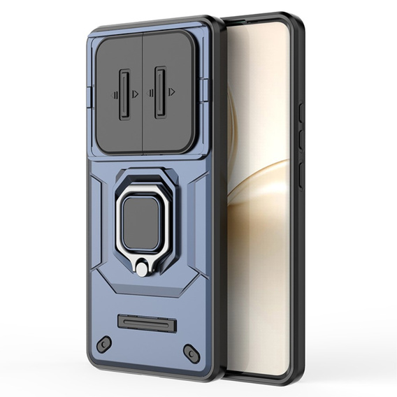 Чехол NOX Camera Slide Realme 14 Pro 5G, CamShield Slide, синий