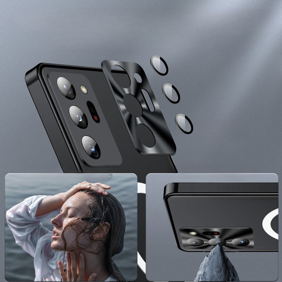 Защитный чехол для камеры Samsung Galaxy Note 20 Ultra, CamShield MagSafe, прозрачный / черный
