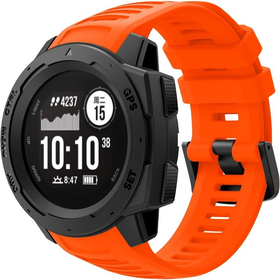 Силиконовый ремешок для Garmin Instinct, Orange