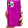 Чoхол Square Glitter до iPhone 12 Pro Max, Purple