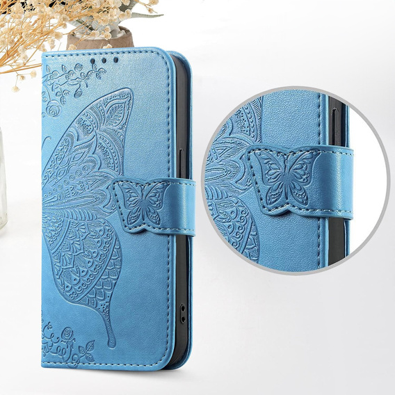 Чохол-книжка для Xiaomi Redmi 15C 4G/LTE, Butterfly, м'яти