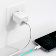 Зарядное устройство Baseus Super Si QUICK CHARGER PD20W + Кабель Lightning - White