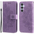 Чохол-книжка для Samsung Galaxy A54 5G, Mandala Flower, фіолетовий