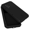 Чехол Love Mei до Samsung Galaxy A53 5G, armored with glass, чёрный