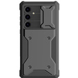 Чехол для Samsung Galaxy S24, ERBORD Rugged Case, чёрный