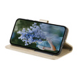 Чохол-книжка для Xiaomi Redmi Note 13 Pro 4G / Xiaomi Redmi Note 14S / Xiaomi Poco M6 Pro 4G, Mandala, золотий
